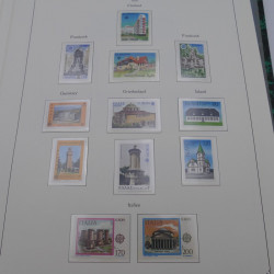 Collection timbres d'Europa 1960-1985 neufs**.