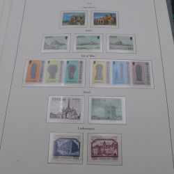 Collection timbres d'Europa 1960-1985 neufs**.