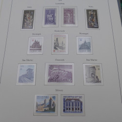 Collection timbres d'Europa 1960-1985 neufs**.