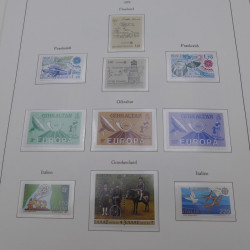 Collection timbres d'Europa 1960-1985 neufs**.