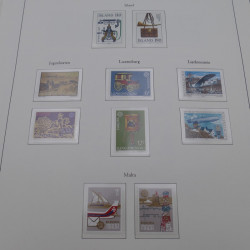 Collection timbres d'Europa 1960-1985 neufs**.