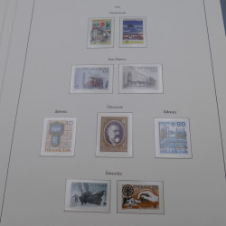 Collection timbres d'Europa 1960-1985 neufs**.