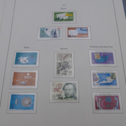 Collection timbres d'Europa 1960-1985 neufs**.