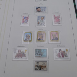 Collection timbres d'Europa 1960-1985 neufs**.