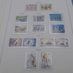 Collection timbres d'Europa 1960-1985 neufs**.