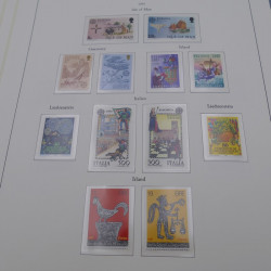 Collection timbres d'Europa 1960-1985 neufs**.