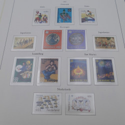 Collection timbres d'Europa 1960-1985 neufs**.