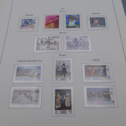 Collection timbres d'Europa 1960-1985 neufs**.