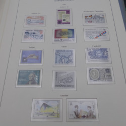 Collection timbres d'Europa 1960-1985 neufs**.