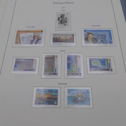 Collection timbres d'Europa 1960-1985 neufs**.