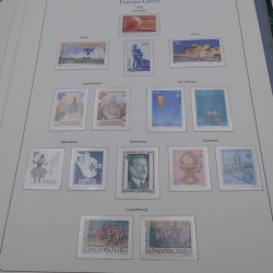 Collection timbres d'Europa 1960-1985 neufs**.