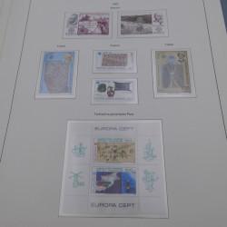 Collection timbres d'Europa 1960-1985 neufs**.