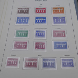 Collection timbres d'Europa 1960-1985 neufs**.