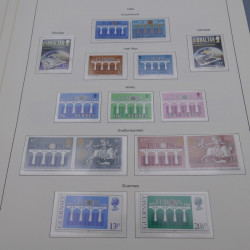 Collection timbres d'Europa 1960-1985 neufs**.