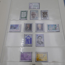 Collection timbres d'Europa 1960-1985 neufs**.