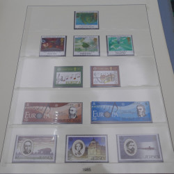 Collection timbres d'Europa 1960-1985 neufs**.