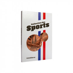 Album Presso pour 19 pièces ¼ euro collection des Sports.
