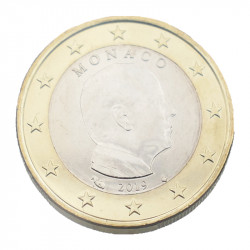 1 euro commémorative Monaco 2019 - Albert II.