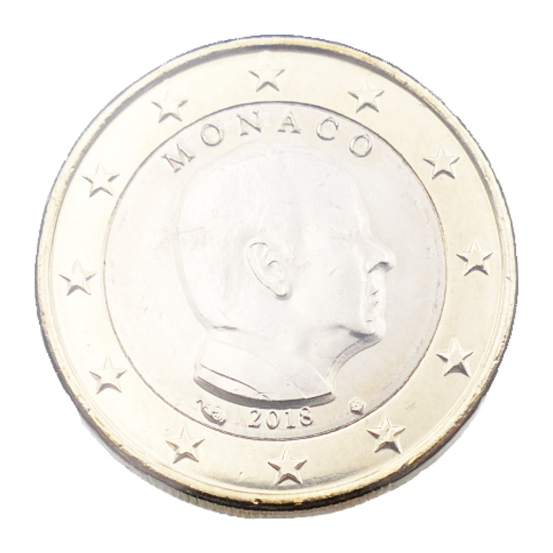 1 euro commémorative Monaco 2018 - Albert II.