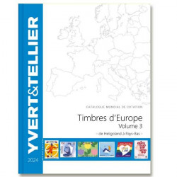 Catalogue de cotation Yvert timbres d'Europe volume 3 - Heligoland à Pays-Bas.