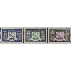 Monaco timbres poste aérienne N°42-44 série neuf**.