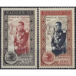 Monaco timbres poste aérienne N°49-50 série neuf**.