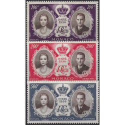 Monaco timbres poste aérienne N°63-65 série neuf**.