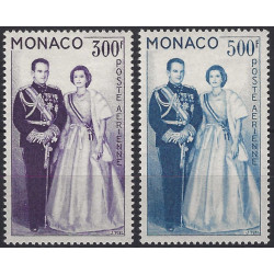 Monaco timbres poste aérienne N°71-72 série neuf**.