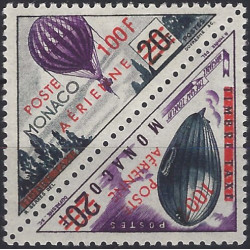 Monaco timbres poste aérienne N°61-62 série neuf**.