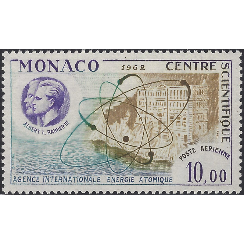 Monaco timbre poste aérienne N°80 neuf**.