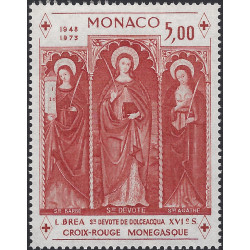 Croix-Rouge timbre de Monaco N°933 neuf**.
