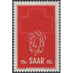 Sarre Croix-Rouge timbre N°305 neuf**.