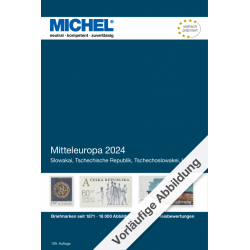 Catalogue de cotation Michel timbres d'Europe du centre 2024.