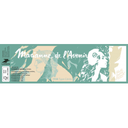 Carnet mixte de 14 timbres Marianne de l'avenir - type Cérès N°1533.