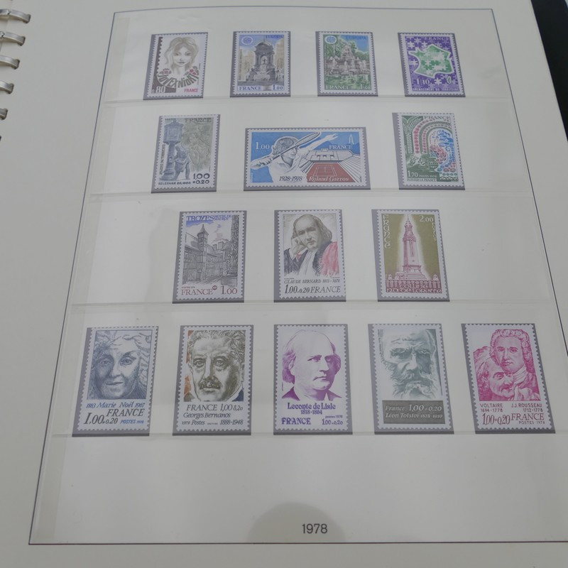 Collection timbres de France neufs 1977-1986 en album Lindner ...