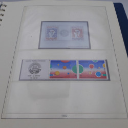 Collection timbres de France neufs 1981-1987 en album Lindner.