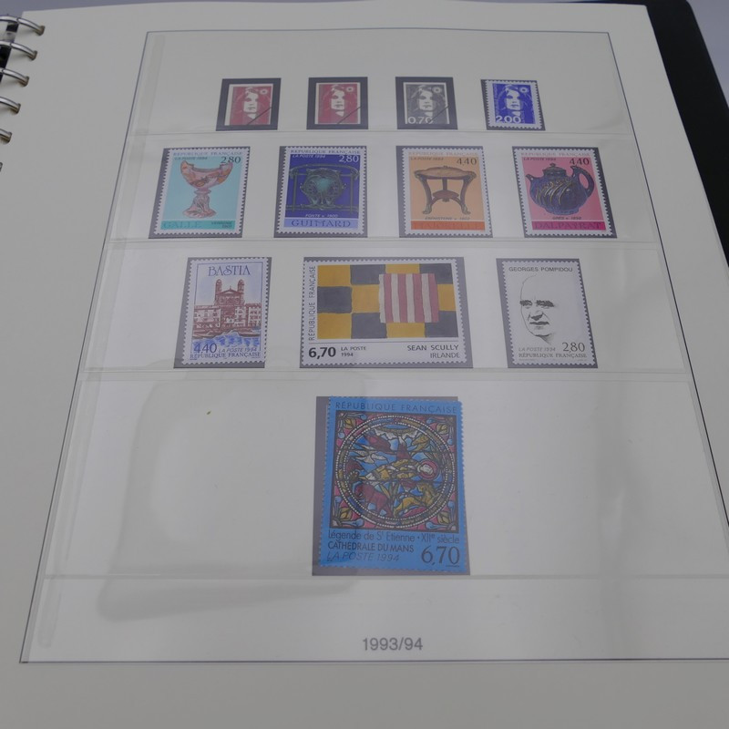 Collection timbres de France neufs 1993-1997 en album Lindner ...