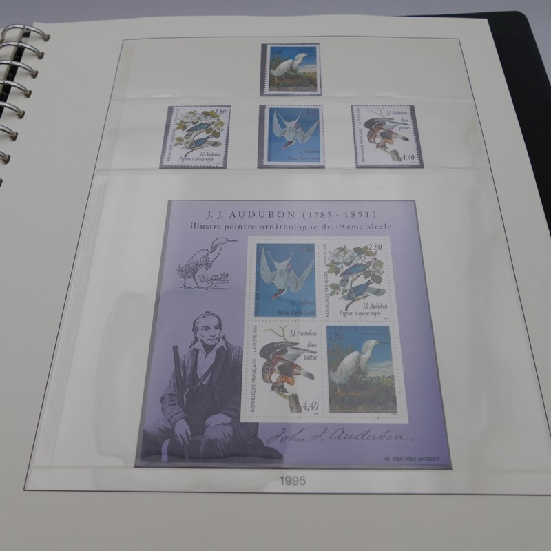 Collection timbres de France neufs 1993-1997 en album Lindner ...
