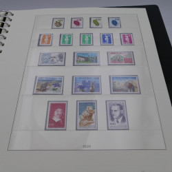 Collection timbres de France neufs 1993-1997 en album Lindner.