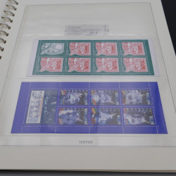 Collection timbres de France neufs 1993-1997 en album Lindner.