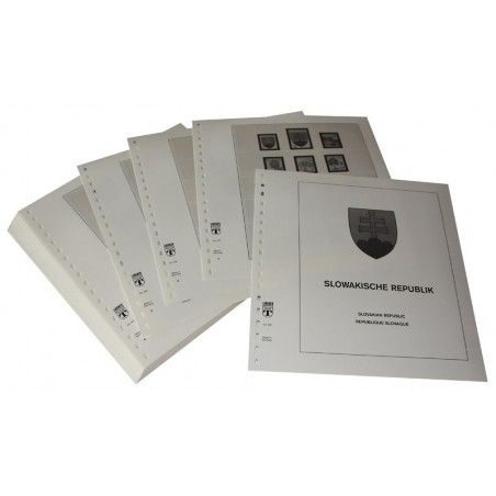 Classeur Lindner - feuilles pré-imprimées 1978 - 1987 (Gebraucht) in