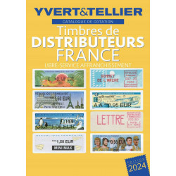 Catalogue des timbres distributeurs de France 2024.