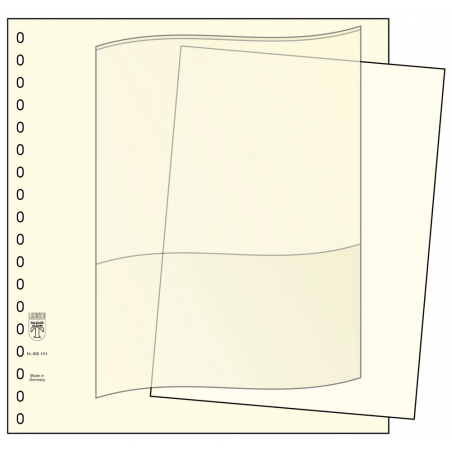 COLLECTOR 10 Pages Pour Album De Billets – Type S4, 4 Billets Par Page, Format 185 X 62 Mm, Intercalaire Qualité