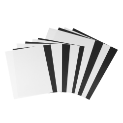 Feuilles intercalaires blanches 249 x 215 mm pour le système Lindner-T.