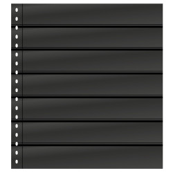 Feuilles de classement Omnia Lindner à 7 bandes pour timbres-poste.