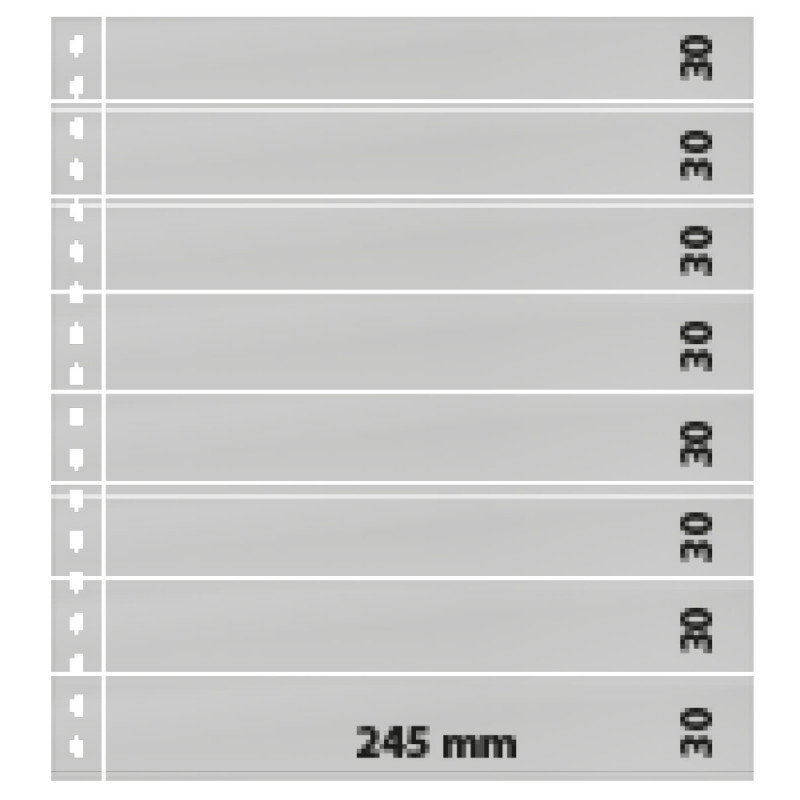 Feuilles De Classement OMNIA 8 Bandes Matériel Pour