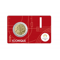 2 euros coincard BU France JO Paris 2024 - Iconique.