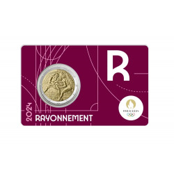 2 euros coincard BU France JO Paris 2024 - Rayonnement.