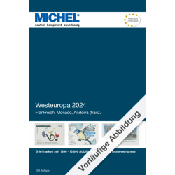 Catalogue de cotation Michel timbres d'Europe de l'Ouest édition 2024.