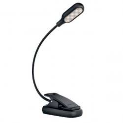 Lampe de lecture flexible avec batterie rechargeable.